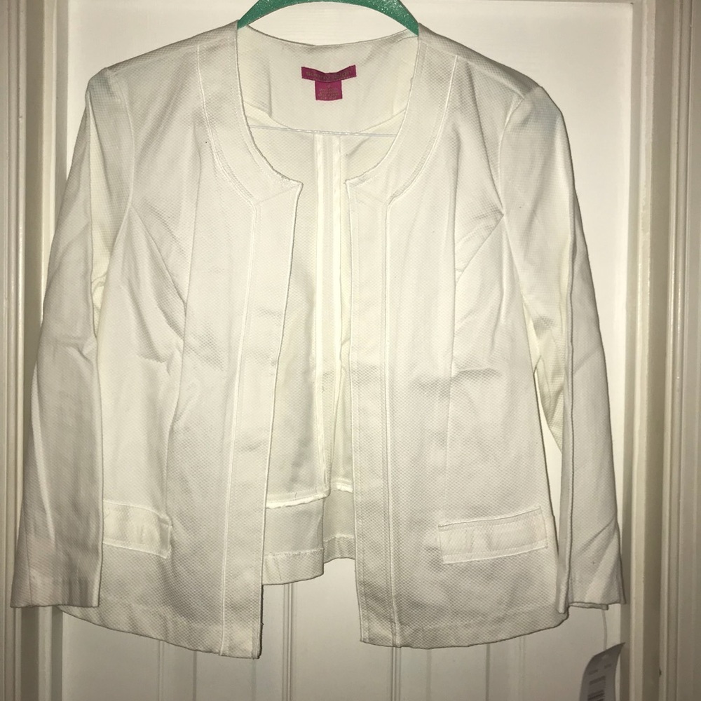 Sunny Leigh White Blazer